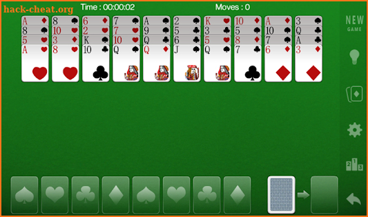 FORTY THIEVES SOLITAIRE screenshot