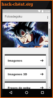 Fotos de Goku screenshot