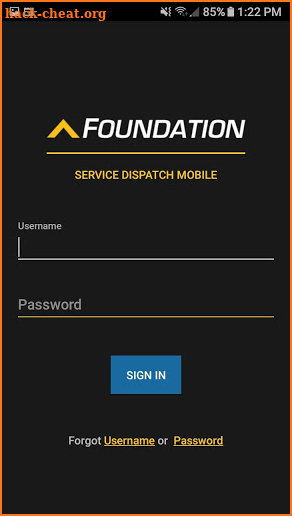Foundation Service screenshot