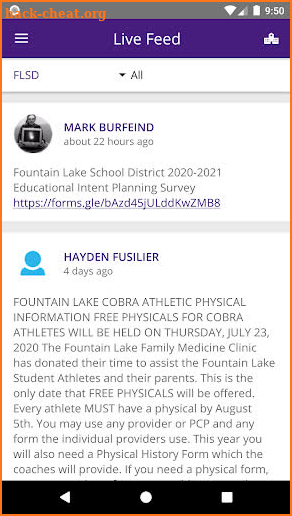 Fountain Lake School screenshot