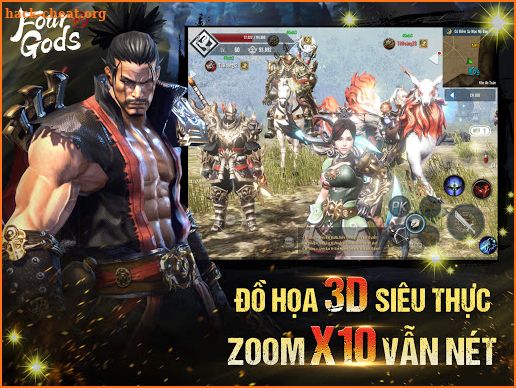 Four Gods M - Tứ Hoàng Mobile screenshot