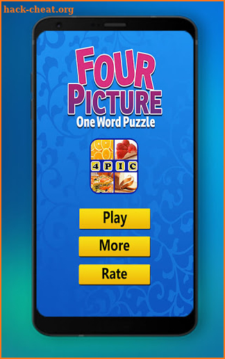 Four Picture One Word Puzzle - Brain Game for Kids screenshot