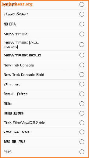 ✦ TREK ✦ Fonts Pack screenshot