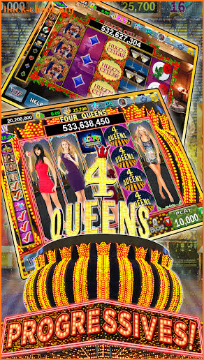 Four Queens Social Casino screenshot