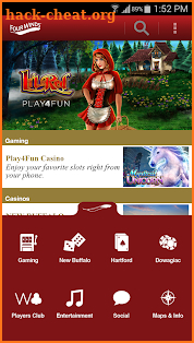 Four Winds Casinos screenshot