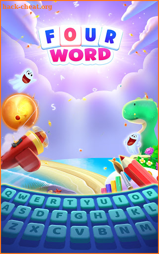 Four Word - Fun and challenging Word Battle Game screenshot