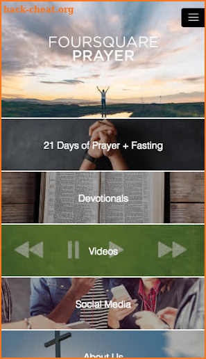 Foursquare Prayer screenshot