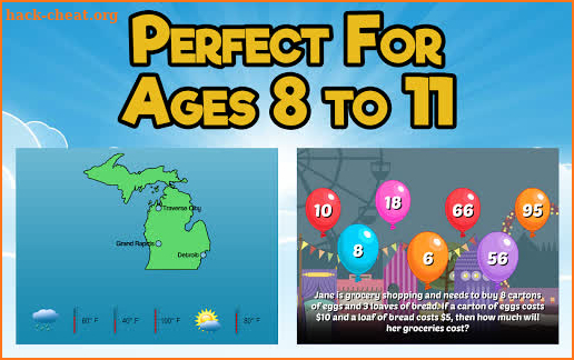 Fourth Grade Learning Games (School Edition) screenshot
