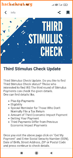 Fourth Stimulus Check Status screenshot