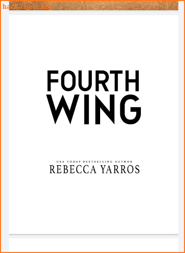 Fourth Wing by Rebecca Yarros screenshot