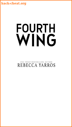 Fourth Wing by Rebecca Yarros screenshot