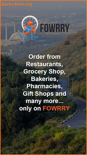 Fowrry - Food Delivery and Online Shopping screenshot