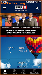 FOX 11 Weather screenshot