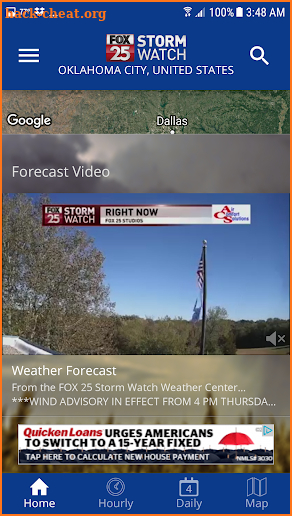 FOX 25 Stormwatch Weather screenshot