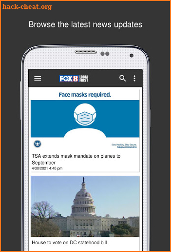 FOX 8 WVUE Mobile screenshot
