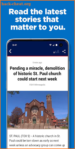 FOX 9 Minneapolis-St. Paul: News screenshot