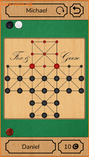 Fox and Geese - Online Board Game screenshot