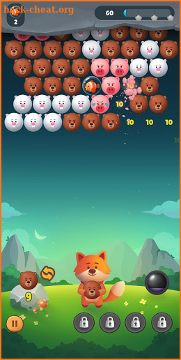 Fox Bubble Shooter - Bubble Game screenshot