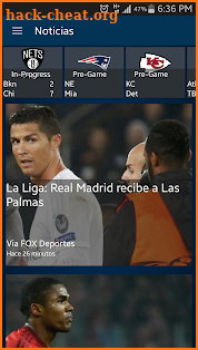Fox Deportes screenshot