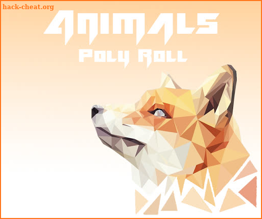 Fox Poly Sphere: Animals Poly Roll 3D Puzzle Game screenshot