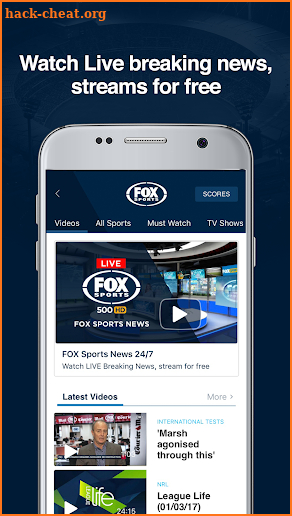 Fox Sports - AFL, NRL & Sports screenshot
