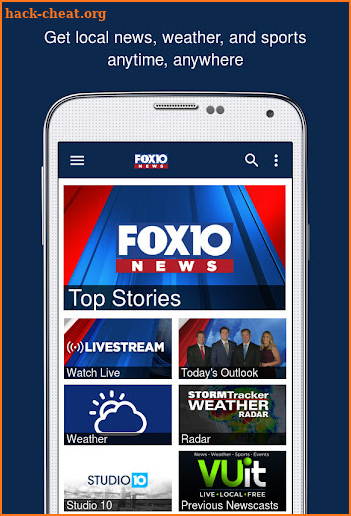 FOX10 News screenshot
