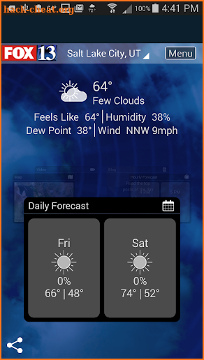 FOX13 Weather screenshot