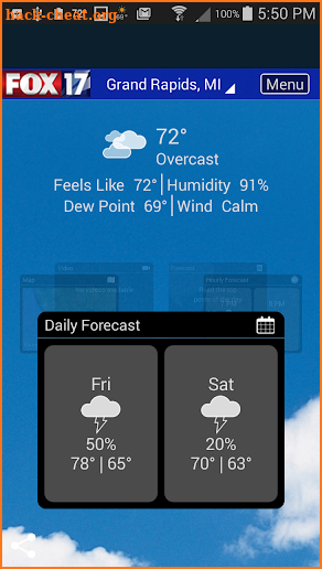 FOX17 West Michigan Weather screenshot