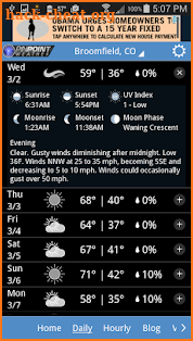 Fox31 - CW2 Pinpoint Weather screenshot