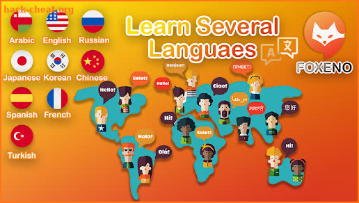 Foxeno: Learn Languages Free screenshot