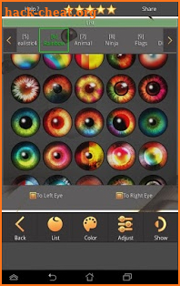 FoxEyes - Change Eye Color by Real Anime Style screenshot