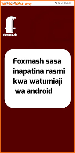 Foxmash screenshot