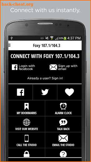 Foxy 107/104 screenshot