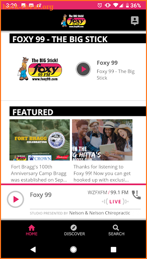 Foxy 99 FM screenshot