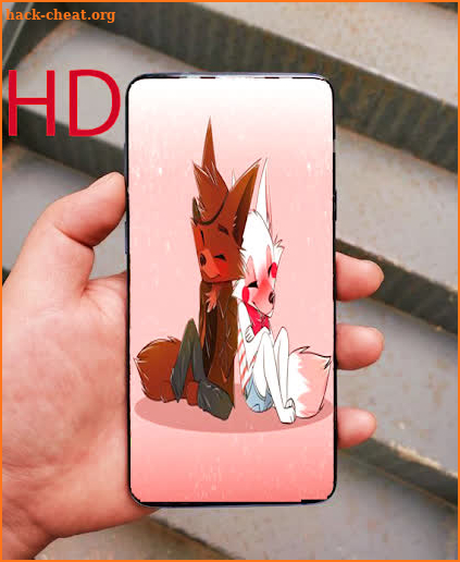 foxy and mangle HD wallpapers screenshot