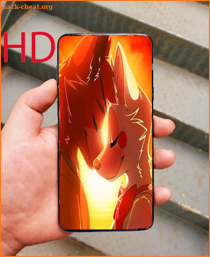 foxy and mangle HD wallpapers screenshot