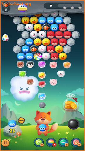 Foxy Bubble Shooter Fun screenshot