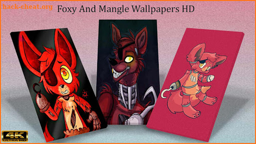 Foxy Fnaf Mangle 4K Wallpapers 2019 screenshot