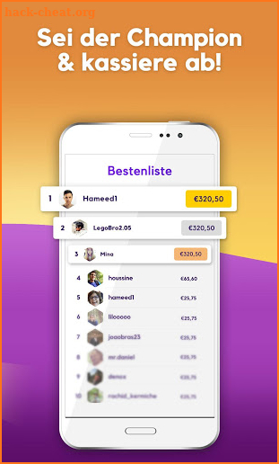 Foxy Quiz - Kostenlos spielen und Geld gewinnen screenshot