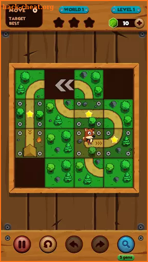 Foxy Travel Puzzle screenshot
