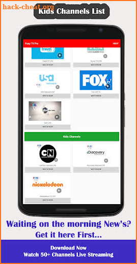 Foxy TV Pro Version screenshot