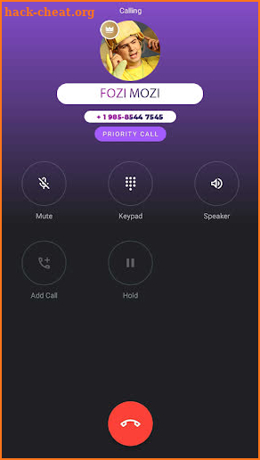 fozi mozi  Fake Call Video Prank real screenshot