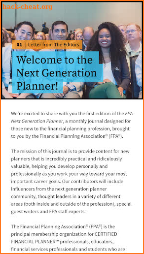 FPA Next Generation Planner screenshot