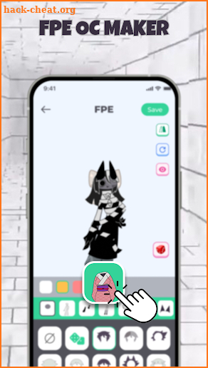 FPE OC Maker: FPE Stickers screenshot