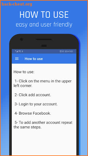 fPlus: Multiple Accounts for Facebook screenshot