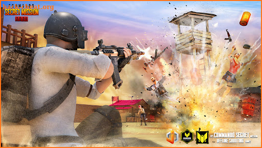 FPS Commando Secret Mission Games: Gun Games 3D screenshot
