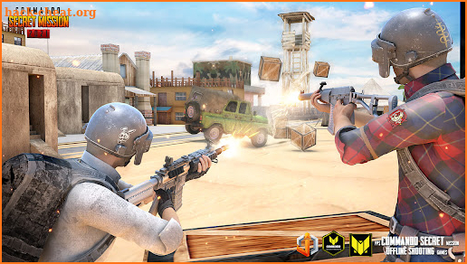 FPS Commando Secret Mission Games: Gun Games 3D screenshot