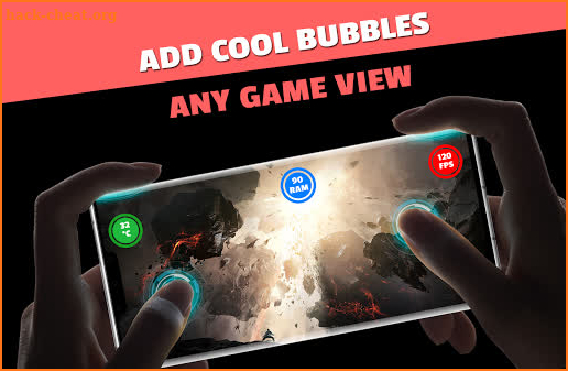 FPS Meter & Crosshair Free - Gamer Bubbles screenshot