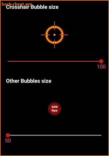 FPS Meter & Crosshair Free - Gamer Bubbles screenshot
