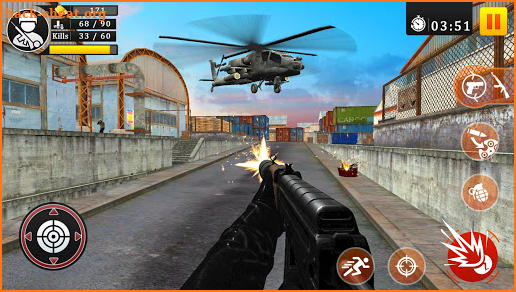 FPS Modern Strike: Free Fire battleground screenshot